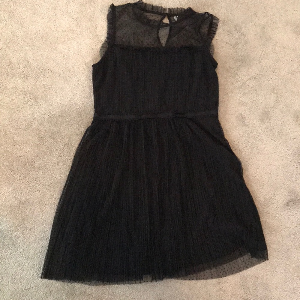 Black dress.